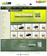 multicart shopping site screenshot