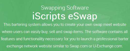 Online Barter Exchange Script - Swapping Software
